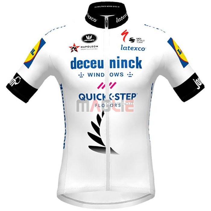 Maglia Deceuninck Quick Step Manica Corta 2021 Campione Neozelandese